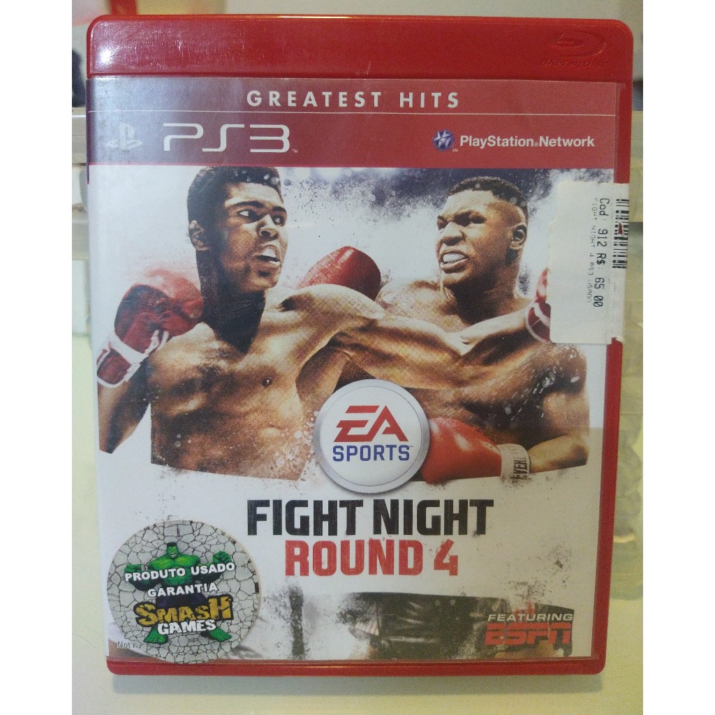 FIGHT NIGHT ROUND 4 - JOGO ORIGINAL PLAYSTATION 4 | Shopee Brasil