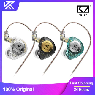 Fone de Ouvido Kz Edx Pro Retorno de Palco C/ Microfone S/ Microfone In-Ear