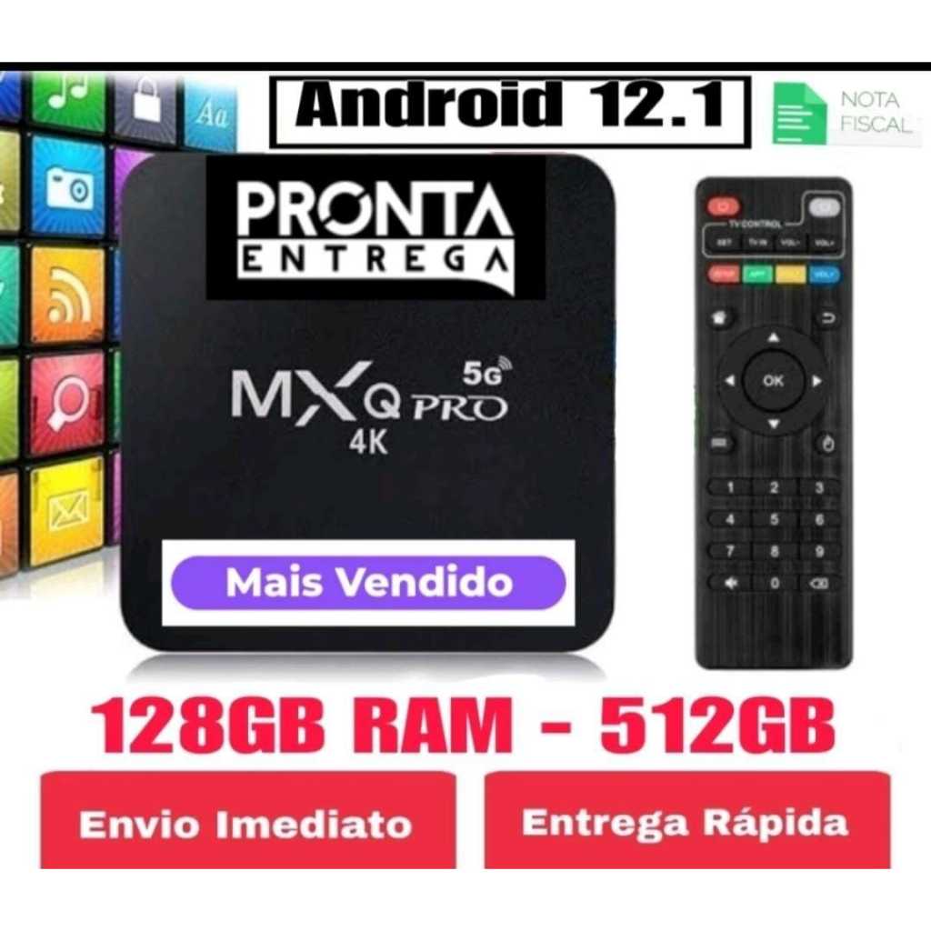 *modelo 01/2024*box tv Aparelho Conversor Smartv transforma tv comum em smart tv