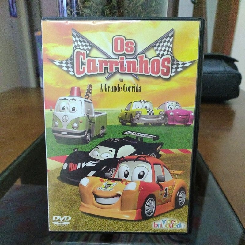 Dvd Os Carrinhos - A grande corrida. Original e novo. | Shopee Brasil