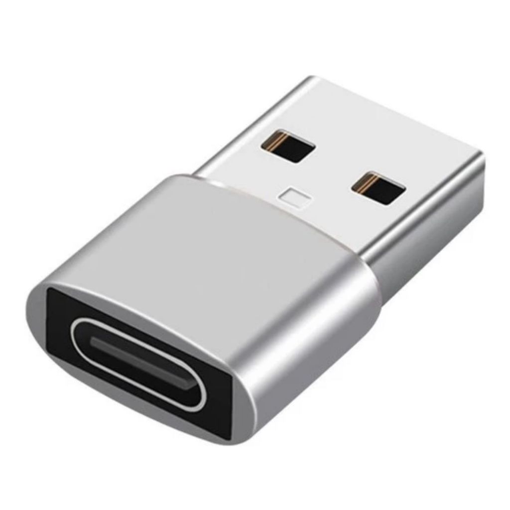 Adaptador Conversor USB Type C Fêmea para USB Macho Converter - Unidades