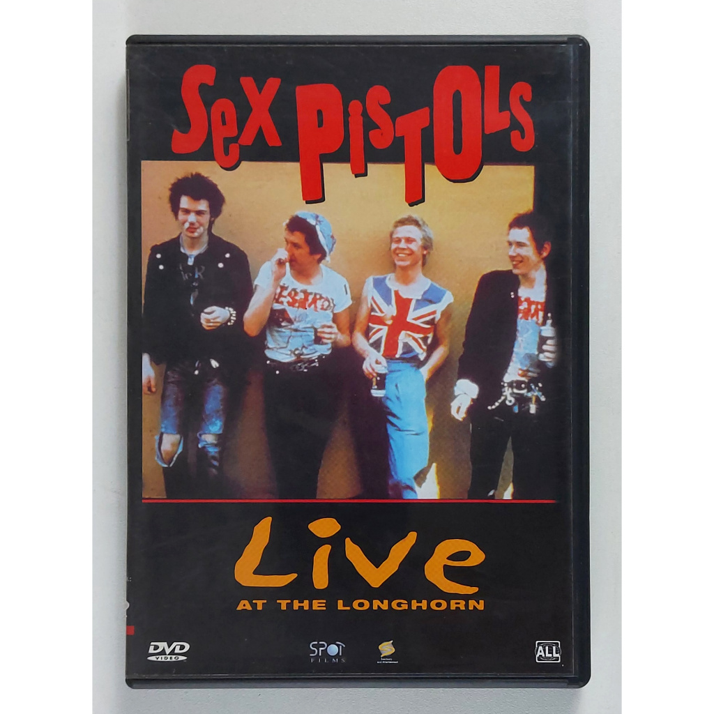 Dvd Original Sex Pistols Live At The Longhorn Spot Films Shopee Brasil