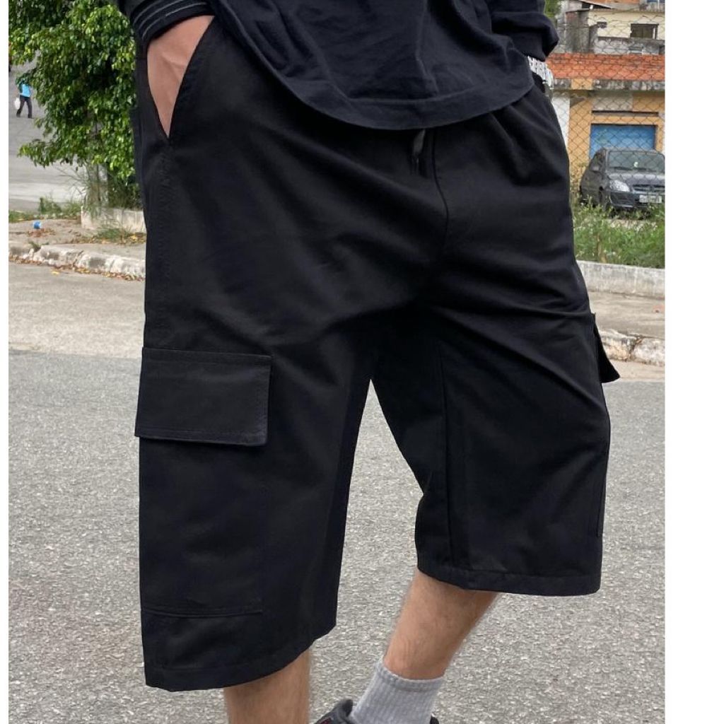 BERMUDA CARGO COMPRIDA MASCULINA DIVERSAS CORES