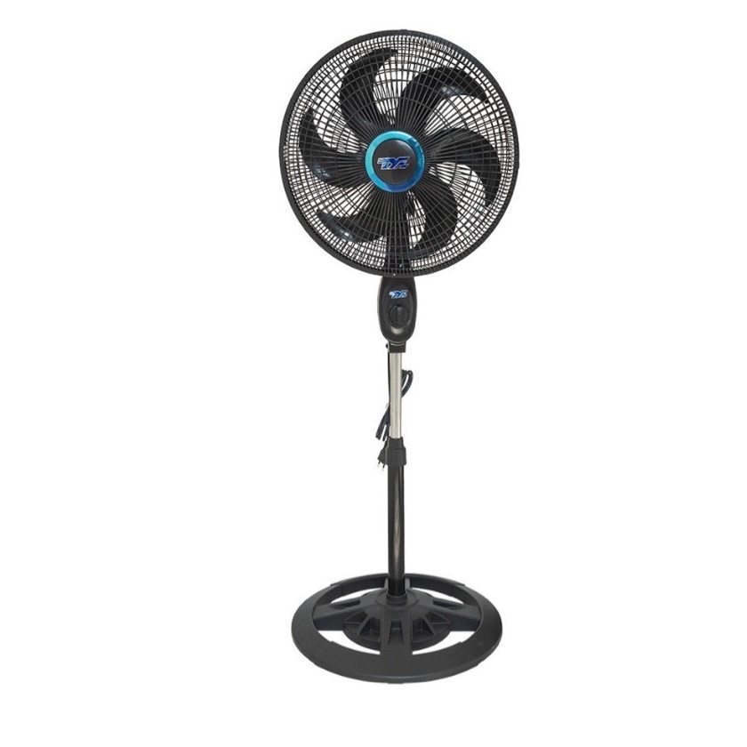 Ventilador 6 Pás Preto/Azul VTR560 220 Volts-Cadence