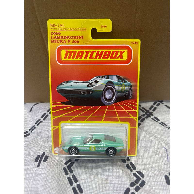 Matchbox, 1966 Lamborghini Miura P400. | Shopee Brasil