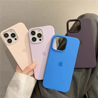 Capinha Case Silicone Aveludada Para iPhone 14/14Plus/14Pro/14 Pro Max Premium