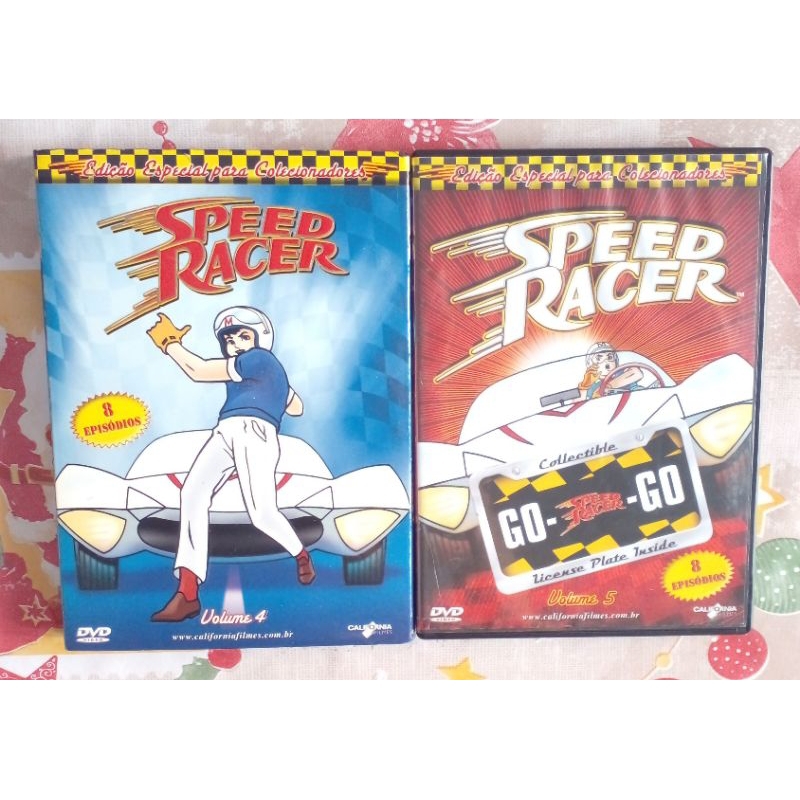 Speed Racer Vol 4, 5 - Escolha um Dvd - Originais em Português | Shopee ...