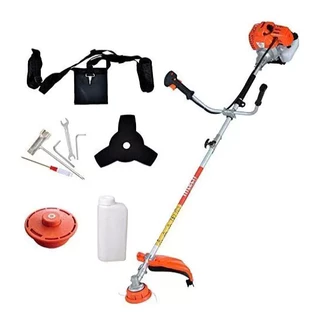 Roçadeira Profissional 3hp 65Cc 2T Com lâmina e Acessórios Nakasaki