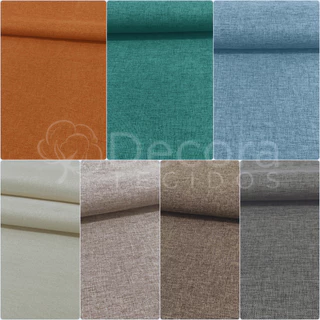 Tecido Linho Sofá Linen Look 1,40m largura - Para Sofá Cadeira Capa Almofada Diversas Cores
