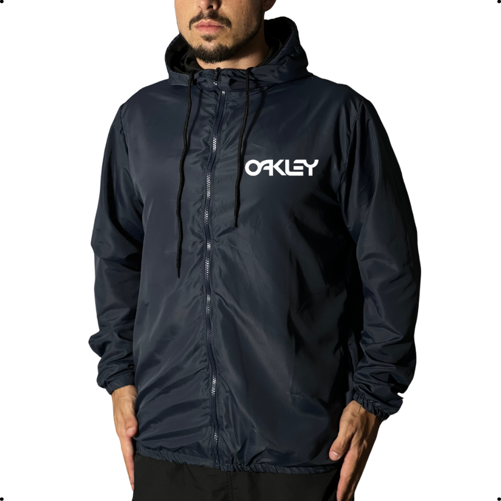 Corta vento sale oakley camuflado azul