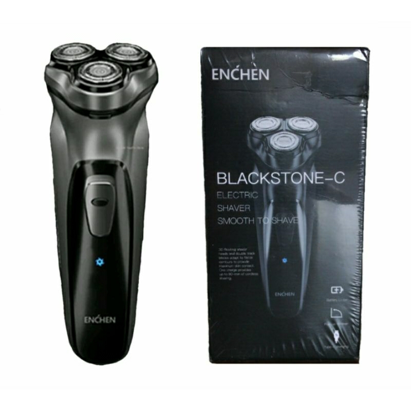 Barbeador Enchen Xiaomi Blackstone 3D, Elétrico Recarregável