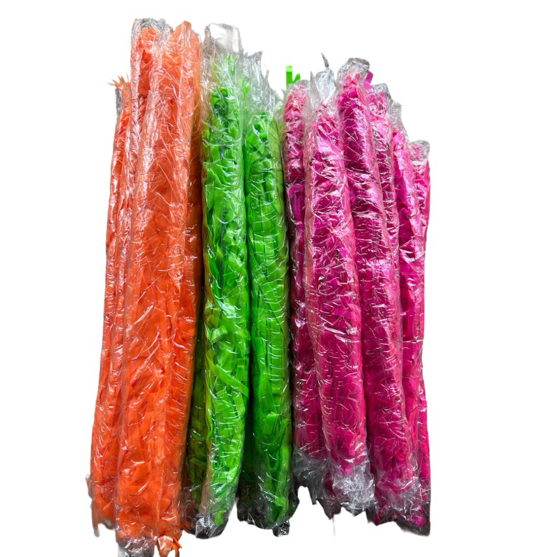 Fita rabiola plastico 50 cm fluorescente 100 g | Shopee Brasil