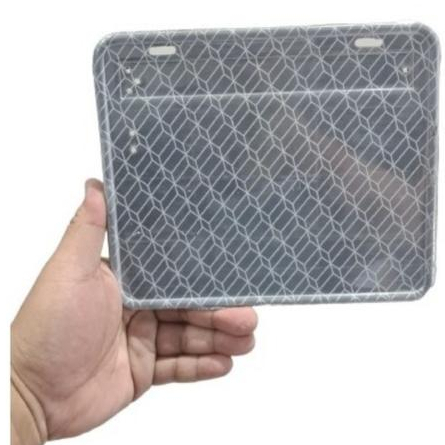 PLACA DE MOTO REFLETIVA DECORATIVA