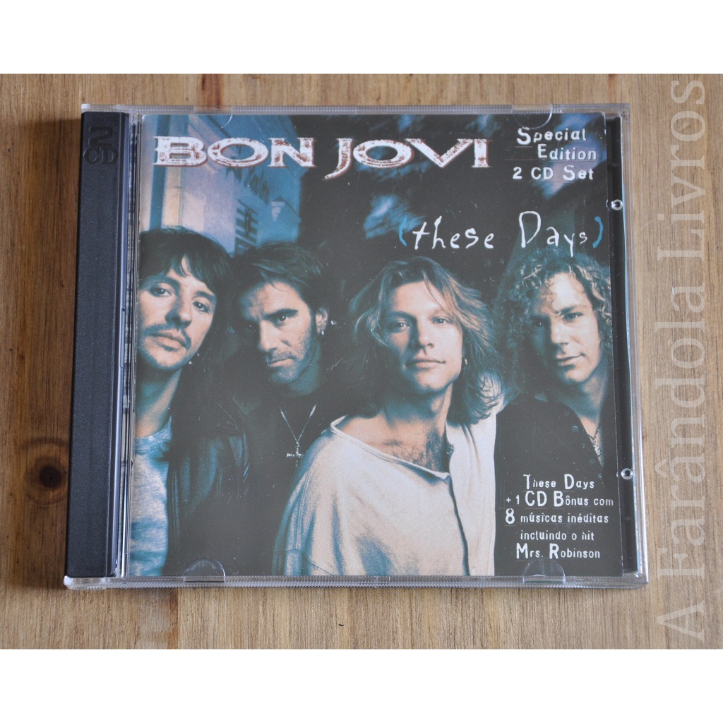 Cd Bon Jovi These Days Special Edition 2 Cd Set Shopee Brasil 4460