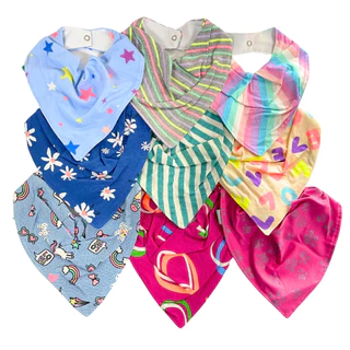 Babador Bandana Bebê Impermeável Bandana Estilosa Para Bebês Babador Infantil