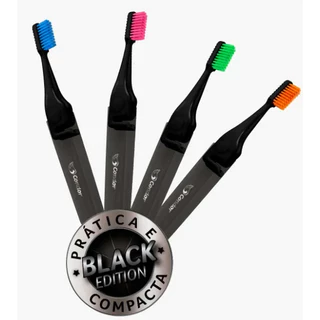 Escova de Dente- Condor Trip Black Macia