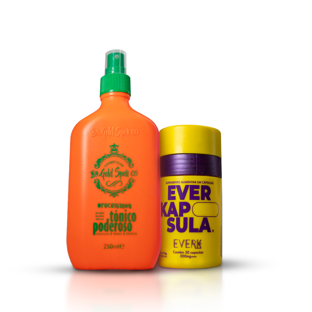 TÔNICO PODEROSO + 1 EVERKAPSULA PRODUTO ORIGINAL