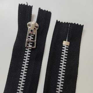 Zíper Metal Fixo Preto 15cm #5 Coats Corrente