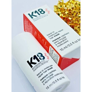 K18 Leave-In Máscara Capilar Reparo Molecular Restaurar Danos Reparação Profunda Queratina 50ml