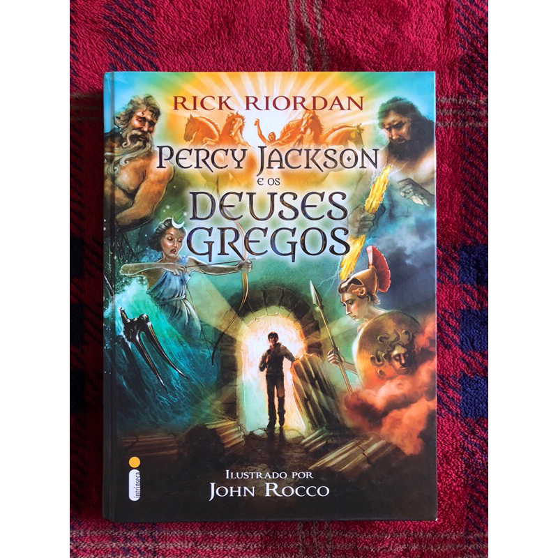 Livro Percy Jackson E Os Deuses Gregos Shopee Brasil