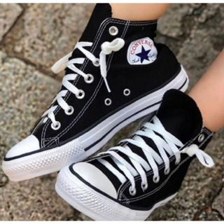 Tenis all star sales botinha preto