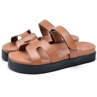 Sandália Papete Dubuy Feminina Cobre Caramelo 2054FG