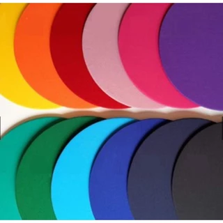 Kit 12 capa de sousplat liso - 35cm - Diversas Cores - Mesa posta, Jantar, Festa, Casamento, Aniversário,15 anos, Buffet, Eventos