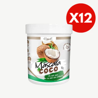 Kit 12 Máscara Mais Coco 1kg Belkit