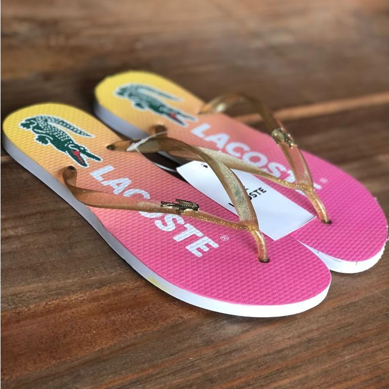 Sandália Chinelo Feminino Lacoste Confortável 33/34 ao 39/40 Promoção