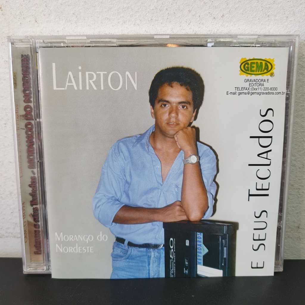 CD Lairton e Seus Teclados - Morango do Nordeste - Original | Shopee Brasil