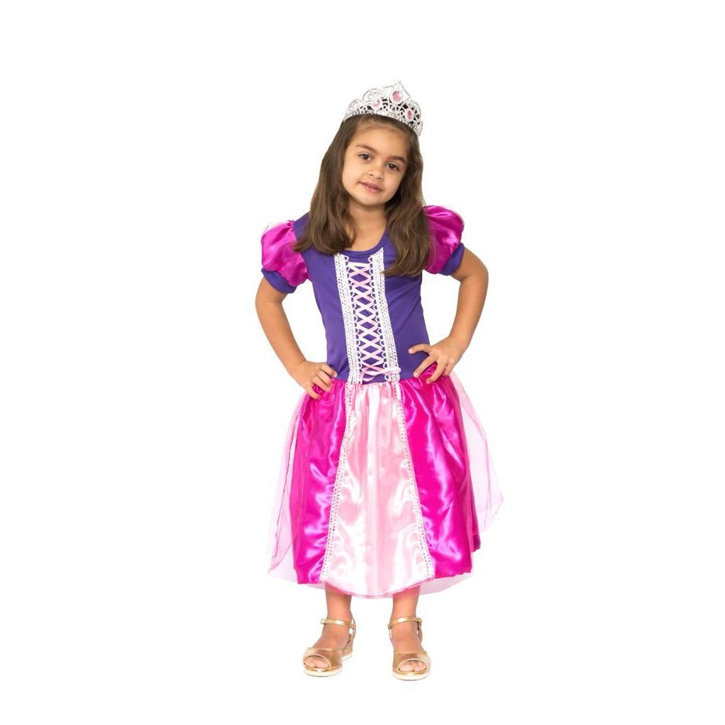 Fantasia Vestido Princesa Rapunzel | Shopee Brasil