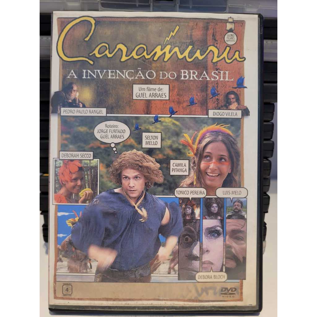 CARAMURU - A INVENÇÃO DO BRASIL - DVD - Original | Shopee Brasil