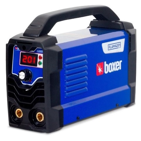 Inversora de solda 200A para eletrodo revestido e tig DC - FLAMA 201 BV - Boxer (110V/220V)