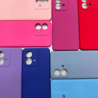 Capa Capinha Case Silicone Para Motorola Moto Edge 40 Neo Aveludada
