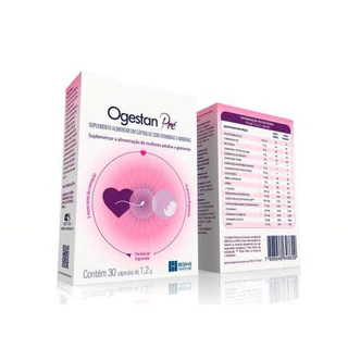 Suplemento Vitamínico Ogestan Pré em Oferta na Shopee