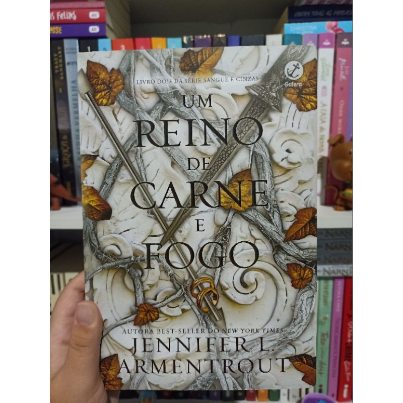 Livro: Um reino de carne e fogo | Shopee Brasil