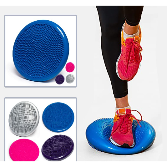 Disco De Pilates Equilíbrio Inflável Balance Treino Academia PRONTO ENTREGA
