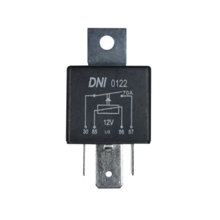 Relê Auxiliar 70a Universal 12v 4 Terminais - DNI0122