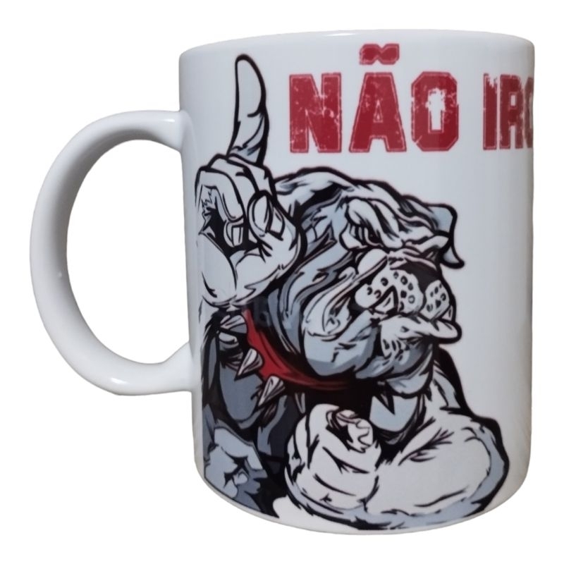 Caneca Meme Não Ironicamente.