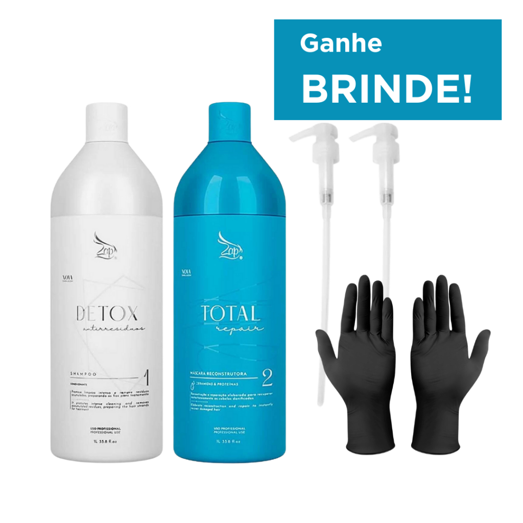Zap Total Repair 2x1000ml LVV | Shopee Brasil