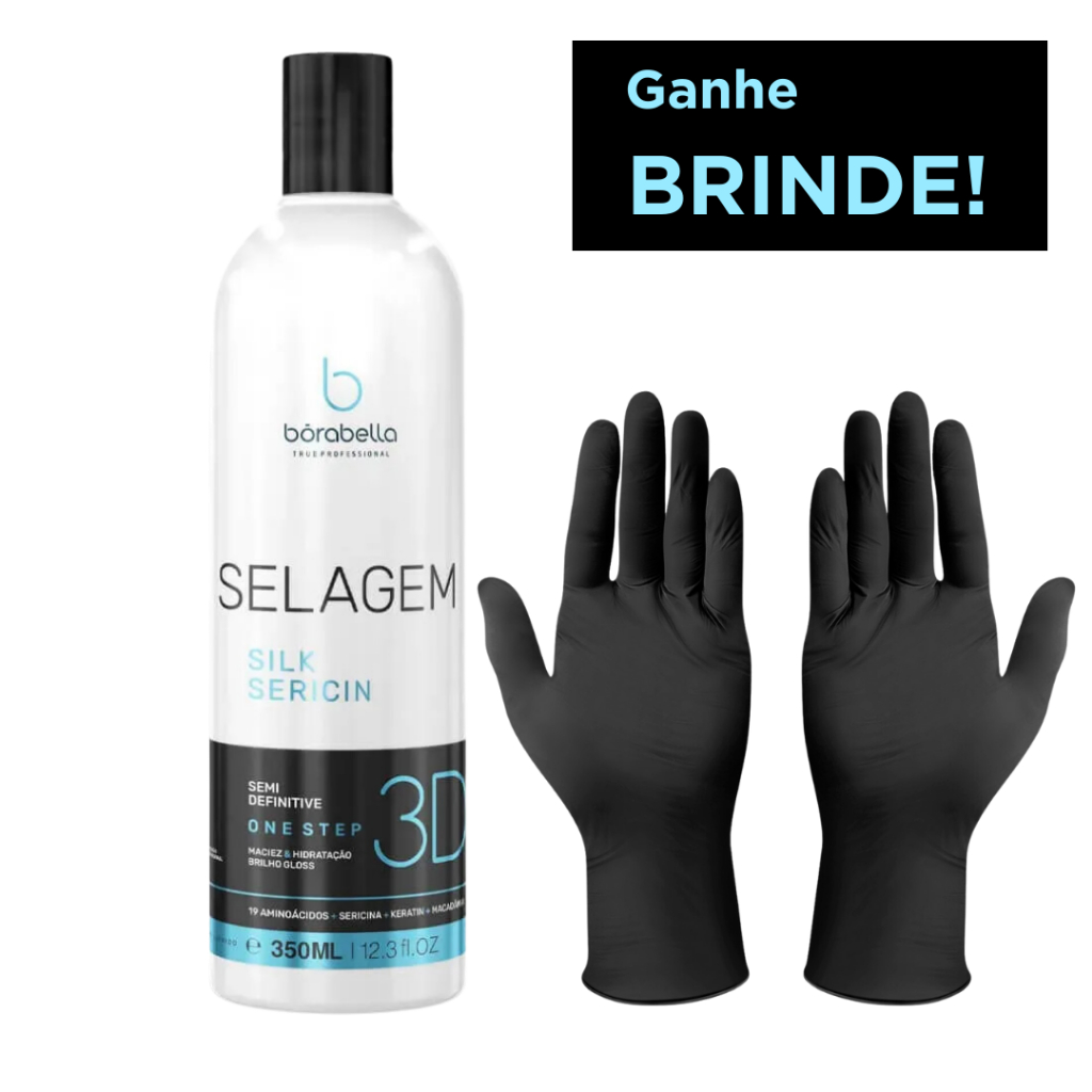 Borabella Selagem Orgânica Semi Definitiva Sealsilk 350ml -L