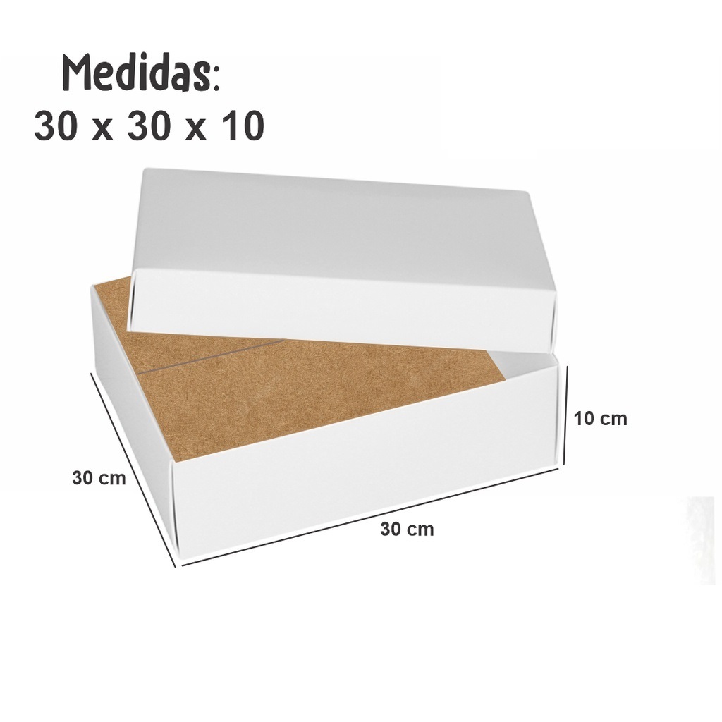 13 Caixas Presente para Lembrancinhas 30x30x10