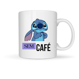 Caneca Personalizada Porcelana Lilo e Stitch Exclusiva