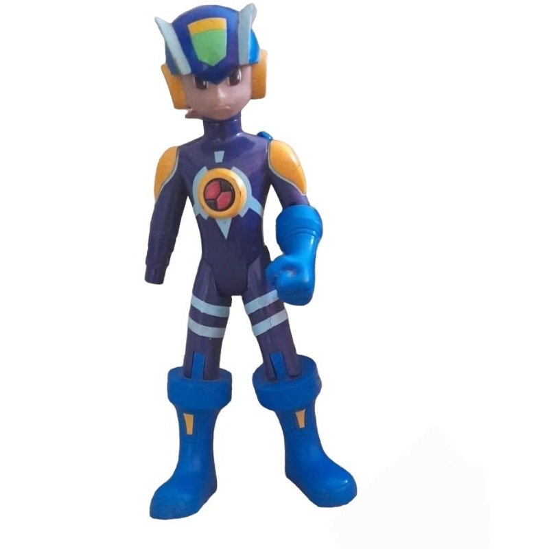 Boneco Megaman 25cm Articulado Rockman Conforme Fotos