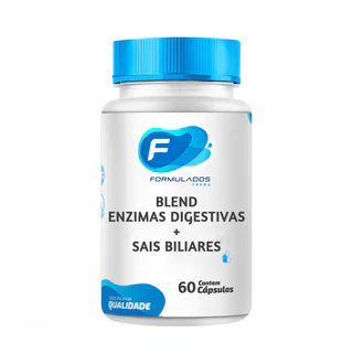 Blend Enzimas Digestivas + Sais Biliares C/60caps