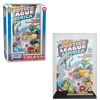 FUNKO POP COMIC COVER DC JUSTICE LEAGUE THE BRAVE AND THE BLOD 66449 NOVO ORIGINAL