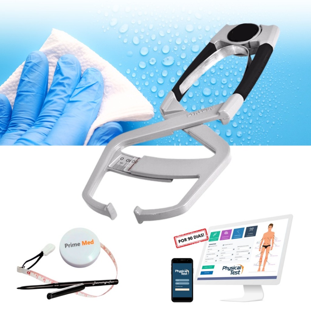 Kit Avaliação Física Prime Med Clean - Antibacterial - Anvisa. | Shopee ...