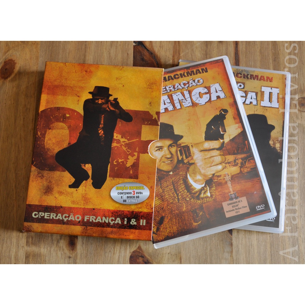 Box Operação França I e II DVD Gene Hackman | Shopee Brasil