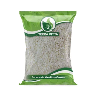 Farinha de Mandioca Grossa 1Kg em Oferta na Shopee