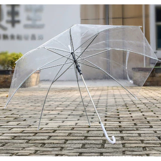 Guarda Chuva Transparente Automático Decoração Eventos 120cm Guardalux
